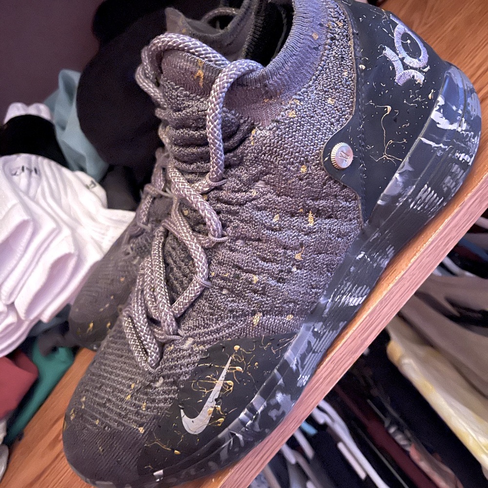 Nike KD Zoom 11 Camo Gold Splatter